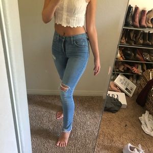 Madewell 9” High Rise Skinny